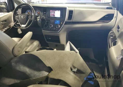 2018 Toyota Sienna Xle from USA, damaged, VIN 5TDDZ3DC1JS190712